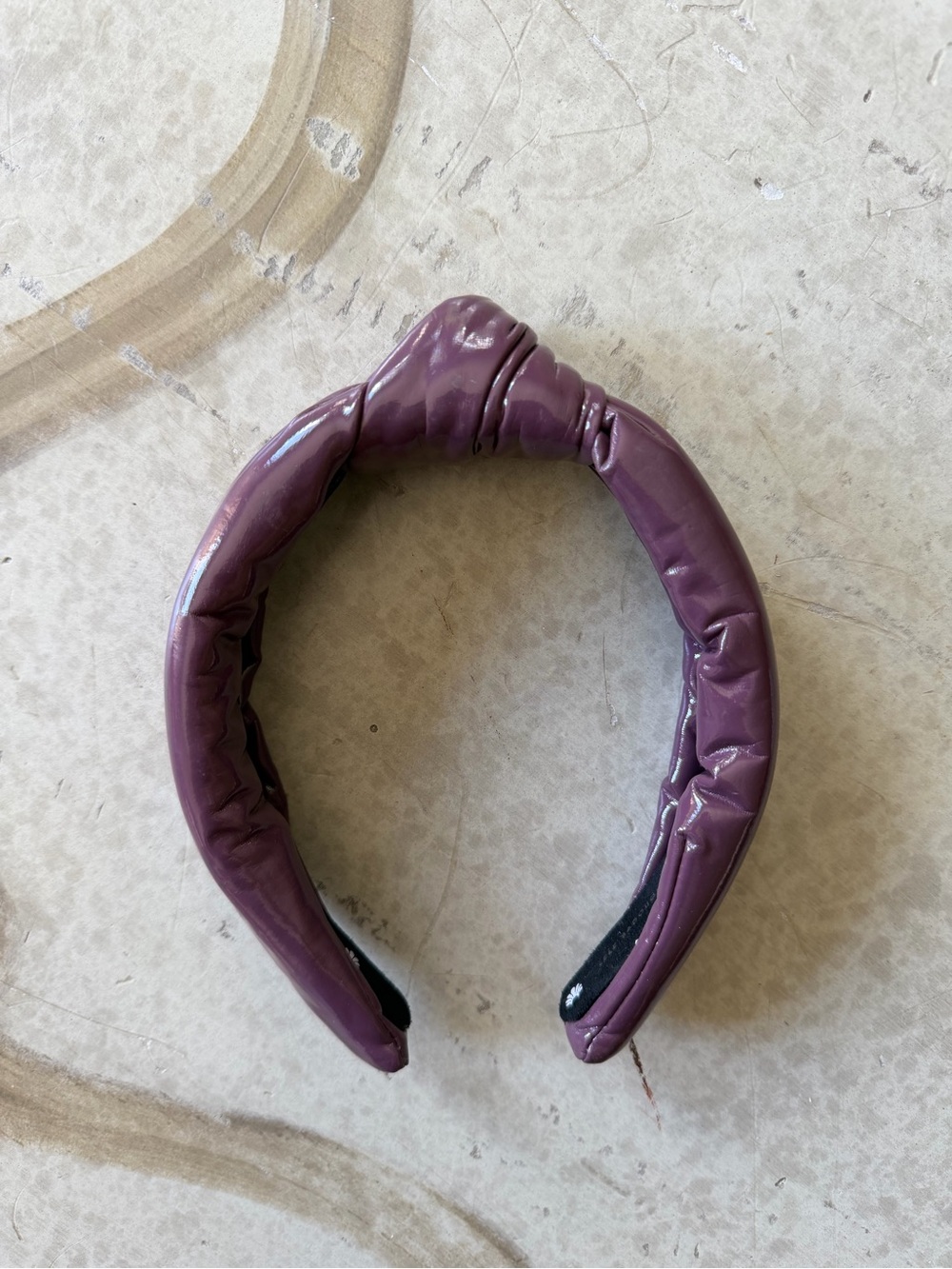 Lele Sadoughi Purple Knot Headband